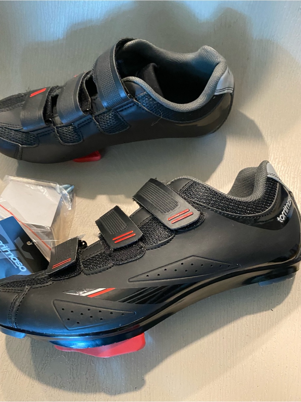 TOMMASO Strada 100 Cycling Shoes Bicycle size 7 black